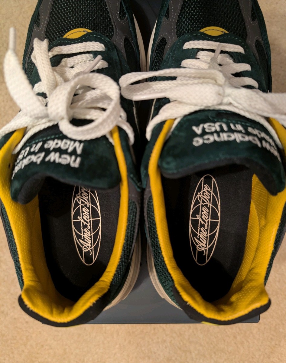 New Balance 993 Aime Leon Dore Pine Green Porsche ALD Size 8.5 New Balance 993 Aime Leon Dore Pine Green Porsche ALD Size 8.5