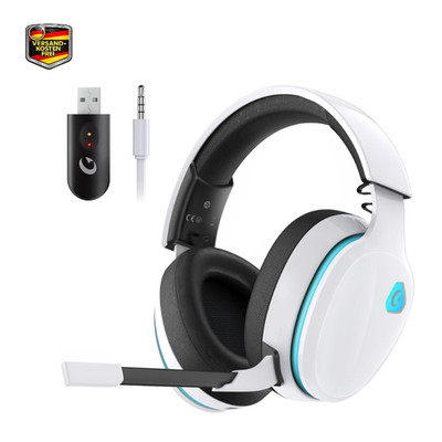 Gvyugke Gaming Headset Kabellos Captain 300 für PS5, PC, Switch   2,4 GHz
