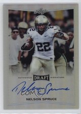 2016 Leaf Metal Draft Nelson Spruce #BA-NS2 Auto 0ty6