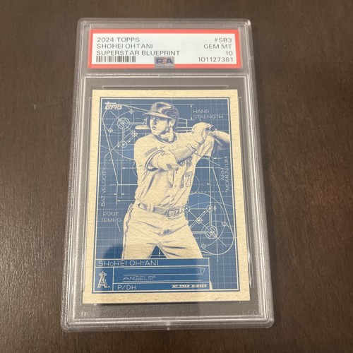Shohei Ohtani #SB-3 2024 Topps Superstar Blueprint card