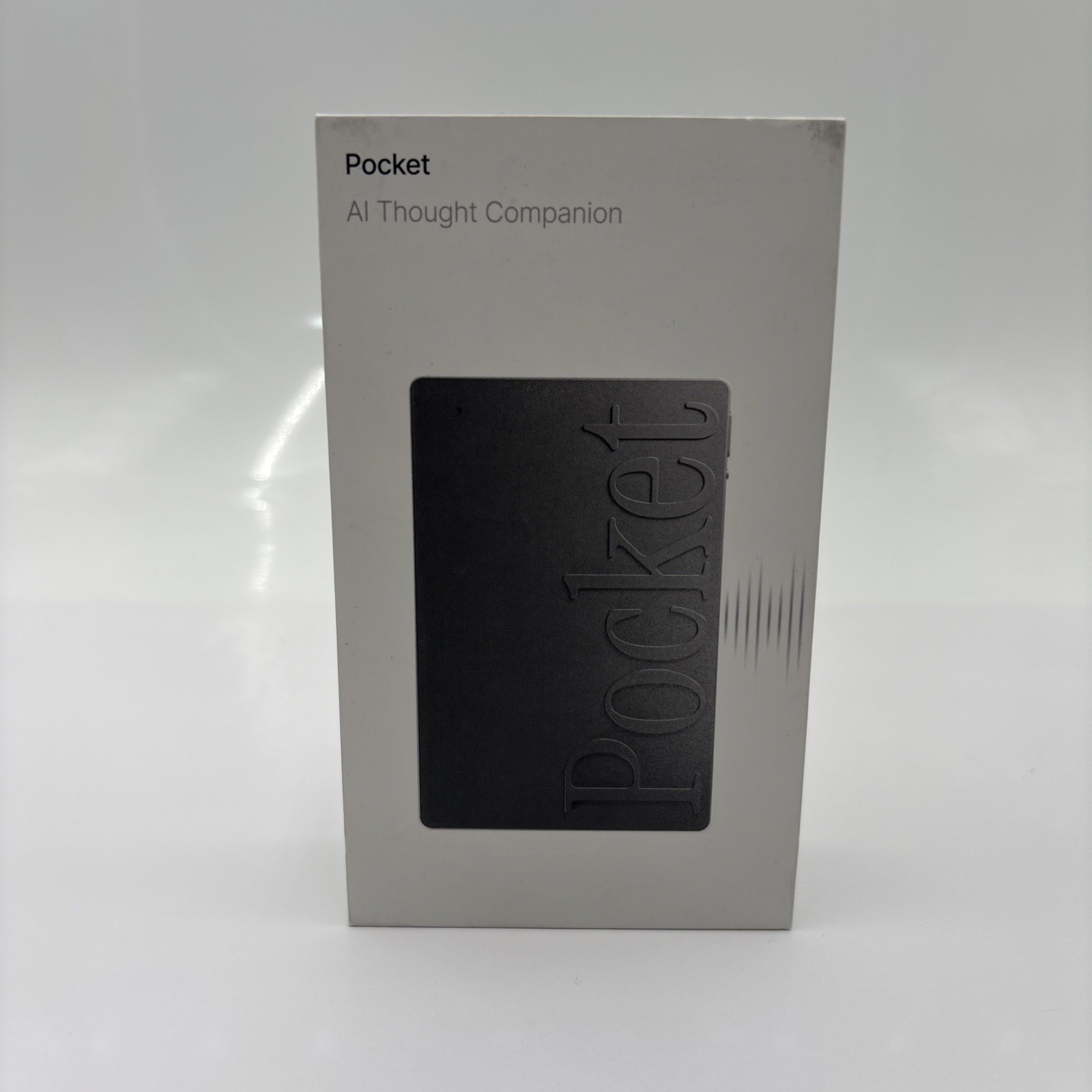 Pocket AI Thought Companion PKT01 Gray AI Assistant New Sealed Free Shipping