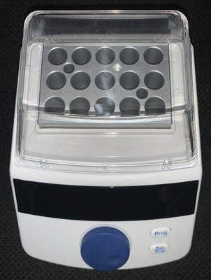 FOUR E'S SCIENTIFIC Mini Dry Bath Incubator with 15 x 1.5ml Heating Block, LE...