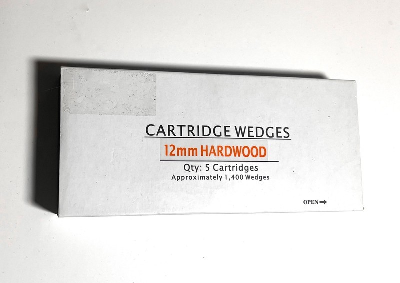 12mm Underpinner Hardwood Wedges V-Nails For Cassese Joining Machines -5 cartr.