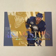 1995-96 Ultra Rising Stars Gold Medallion #10 Alexei Zhitnik LA Kings