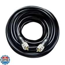 Rydocyee RG8x Coaxial Cable 100 FT, CB Coax Cable 17AWG Low Loss 
