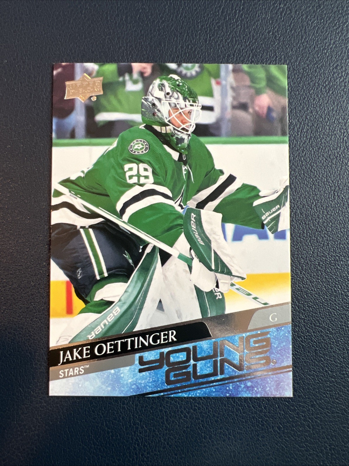 2020-21 Upper Deck - Young Guns Jake Oettinger #246 (RC)