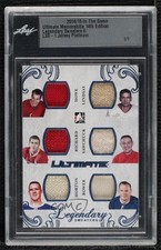 2014-15 ITG Ultimate Memorabilia 14th Edition Platinum 1/1 Gordie Howe HOF 06st