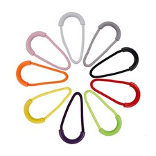 30pcs Colorful U-Shaped Nylon Zipper Pulls Durable Zipper Pulls Zipper Tags Z...