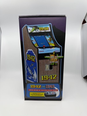 Romstar Replicade Capcom 1942 1:6th Scale 2 Player Mini Arcade Cabinet