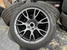 4 2025 Tesla Model S 19 Tempest Oem Wheels Rims Tires Continental 65 Tpms