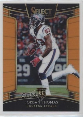 2018 Panini Select Concourse Orange Prizm 43/49 Jordan Thomas #72 Rookie RC 0v0