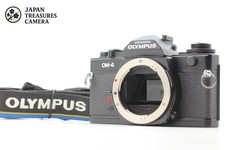 All Works Top MINT w/ Strap Olympus OM-4 Black SLR 35mm Film Camera From JAPAN