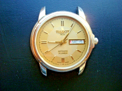 Tissot 1853 Men's Automatic Watch 25j. Sapphire Crystal Day Date