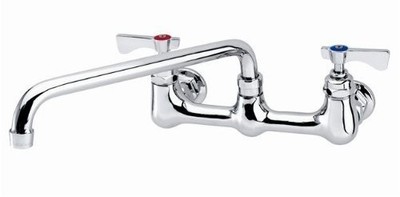 Krowne 12-810L Low Lead Faucet Splash Mounted, 8 Centers, 10 Swing Nozzle...