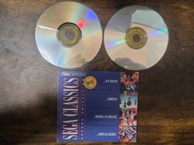 Sega Classics Arcade Collection 4-n-1 + Sherlock Holmes Sega CD No Manual