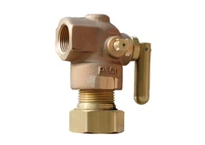 REGO 7590U-20 Check-Lok Adapter 1-5/8" UNF Inlet x 3/4" FNPT LP Gas Evacuation