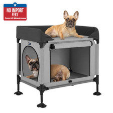 Veehoo Cooling Elevated Dog Bed with Plush Cushion Orthopedic, Non-Slip XL