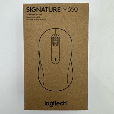 Logitech SIgnature M650 Wireless Mouse - Graphite - 910-006268