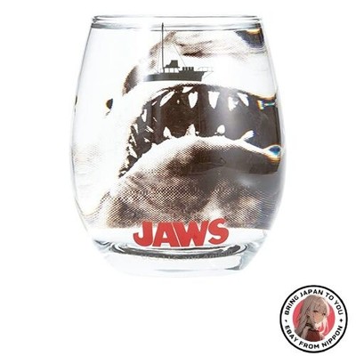 New Jaws 3D Glass Tumbler Approx. 330ml Merchandise Tableware Made in Japan