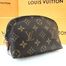 Louis Vuitton Monogram Pochette Cosmetique PM M47515 Cosmetic Pouch AB Rank