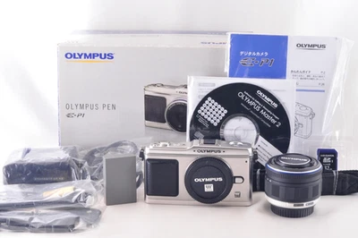 Olympus PEN E-P1 Caméra Numérique 12,3 MP Argent Avec Objectif 14-42mm - Photo 1/4