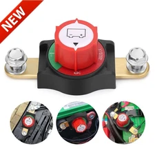 12-48V Side Battery Disconnect Switch Master Power Cut-Off Isolator Marine Car