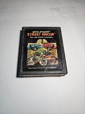 Street Racer (Atari 2600) Game Cartridge Only, Tested and Working image