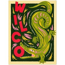 Wilco Jackie Gleason Theater Miami Beach Jul 29 2025 Concert Poster Wilco Jackie Gleason Theater Miami Beach Jul 29 2025 Concert Poster