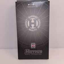 Harrows Caliber 90 Tungsten Steel Tip Darts 26g Black Coated BD85626 New