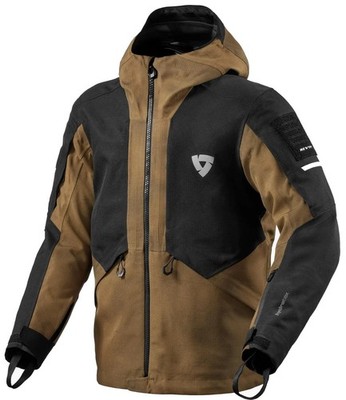 Rev'It Tectonic H2O Mens Textile Motorcycle Jacket Black/Brown