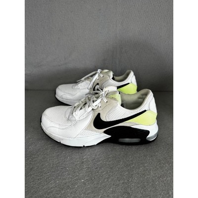 Nike Air Max Excee White Black Green Sneakers Size 8:5