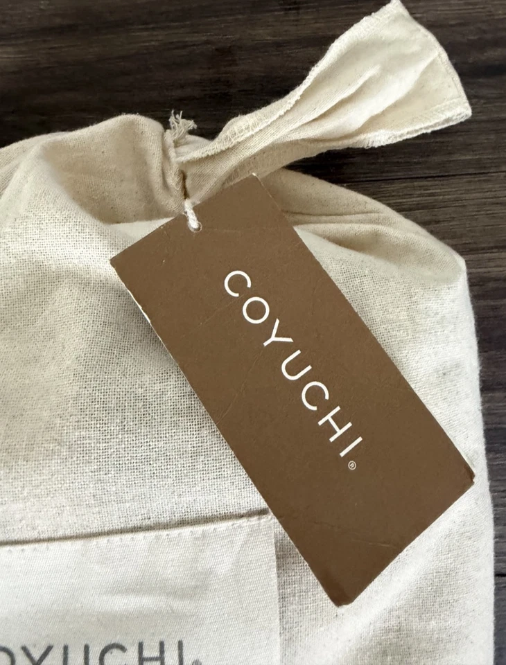 Nueva funda nórdica COYUCHI Coastal Shoreside a rayas completa/queen Foto 3 de 4