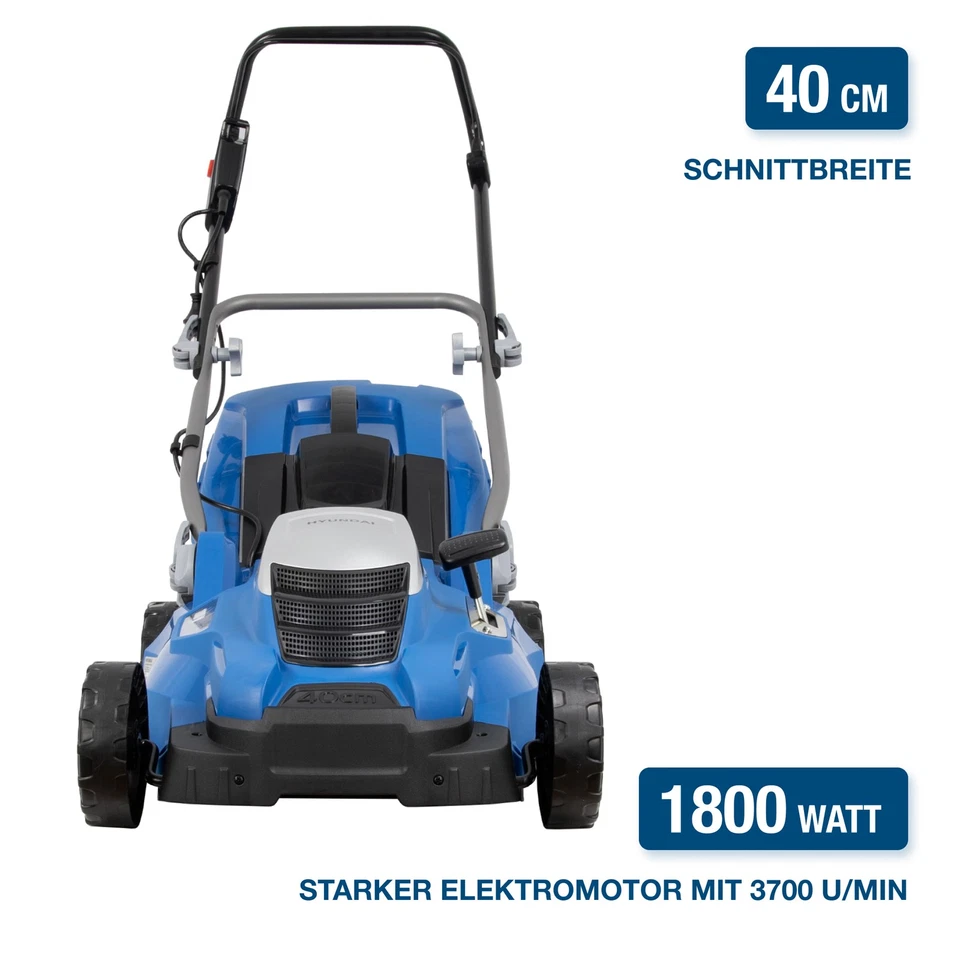 HYUNDAI Elektro-Rasenmäher LM4001E (Elektromäher, Mulcher, Mäher, Mulchfunktion) - Bild 2 von 4