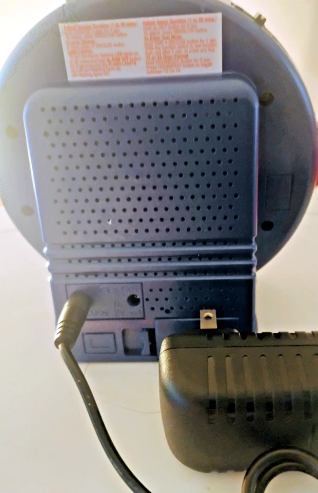 Sonic Bomb Alarm Clock Extra Loud w/ Super Bed Shaker SBB500SS – Tested Works - Image 4 of 4