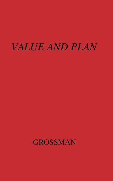 Unknown | Value And Plan | Buch | Englisch (1976) | Gebunden | Praeger-image