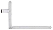 Alberts Tor-Winkelband Torband Stahl Türband 400 x 600 + Ø16 mm