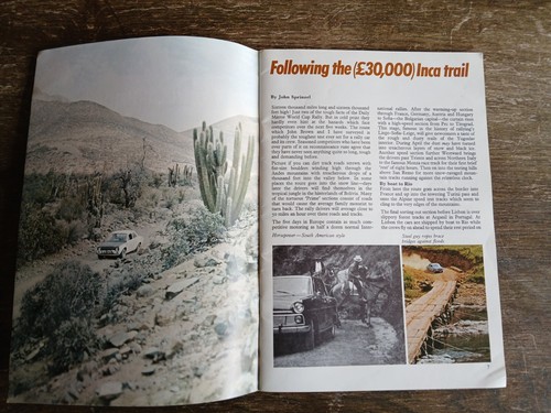 World Cup Rally programme 1970. Daily Mirror World Cup Rally. - Picture 3 of 16