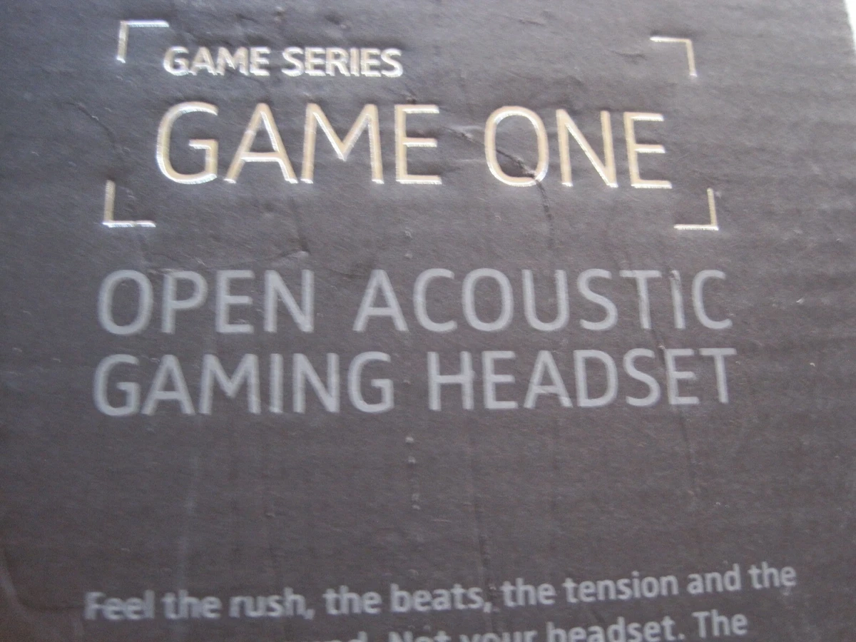 Sennheiser Game One Open Acoustic Gaming Headset Multi Platform Preowned