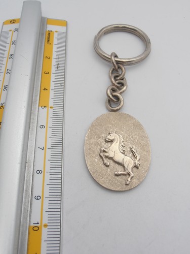 Kriecherpferd: Schlüsselanhänger aus 925er Silber - Brise - Pferd - Stall - - Bild 3 von 3