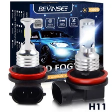 2x H8 H11 LED Fog Light Bulbs Conversion 6000K For Lexus IS250 IS350 2011-2015