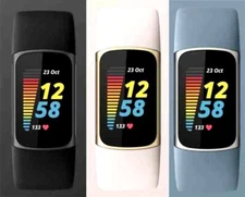 Fitbit Charge 5 Advance Fitness and Health Smartwatch Activity Tracker 3 Colors