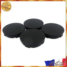 4x 60mm/55mm Noir Centre De Roue Moyeu Capuchons VOLVO MINI COOPER LAND ROVER