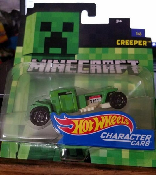 hot wheels minecraft creeper