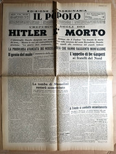 HITLER IS DEAD-from THE PEOPLE 1945-REF.10628