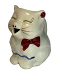 Vintage Shawnee Pottery Puss 'N Boots Cat 4 3/4" Creamer Pitcher USA Patented
