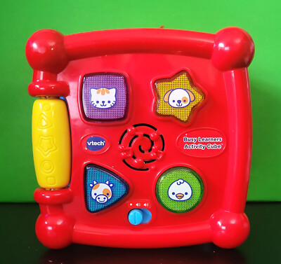 VTech Busy Learners Activity Cube - Red