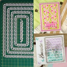 Frame Metal Cutting Dies Scrapbooking Paper Crafts Embossing Stencil Die Cut
