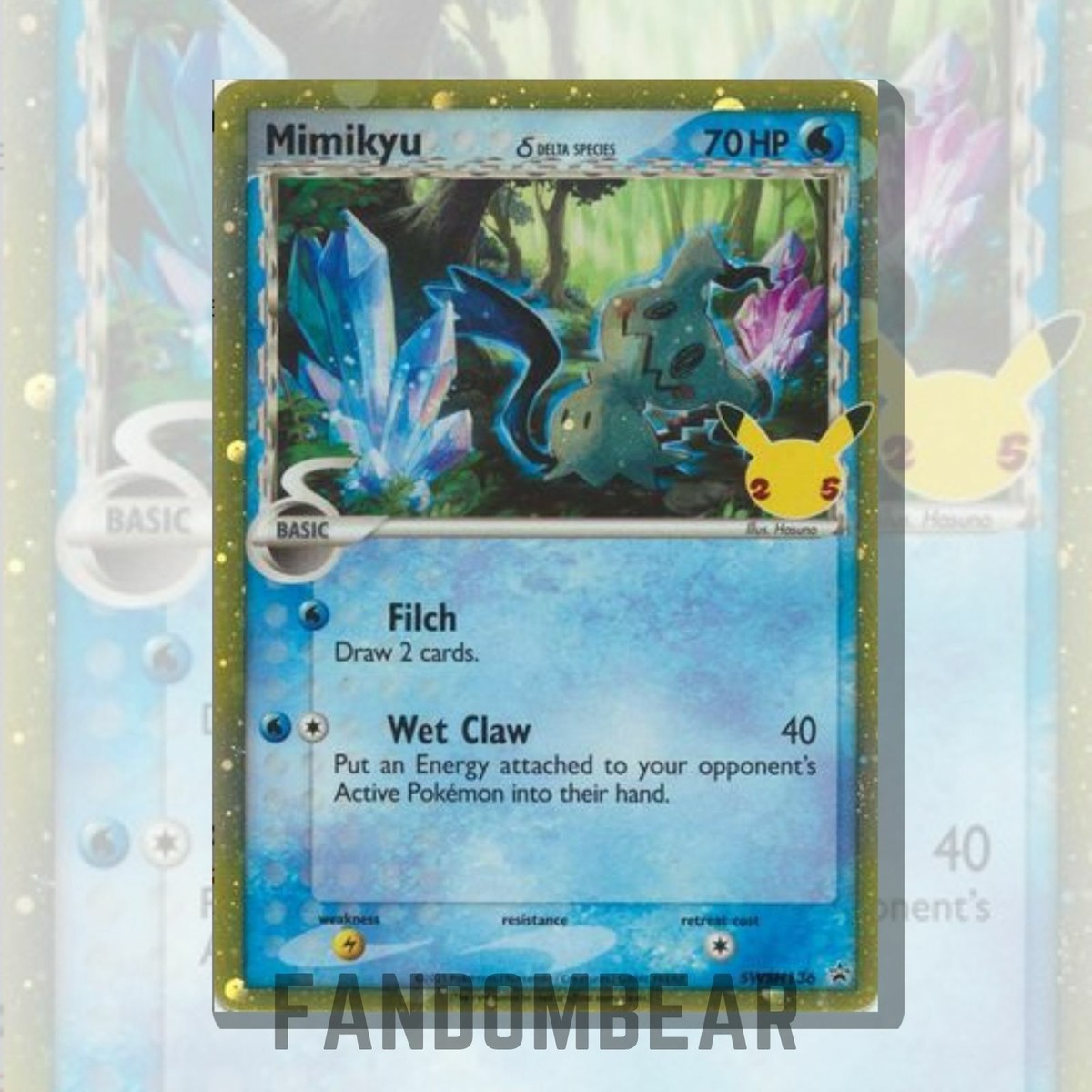 【PSA10】ミミッキュ デルタ種 Mimikyu Delta Species ポケモンカード 海外 ミミッキュδ-デルタ種 プロモ 英語 25th 25