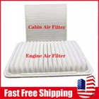 CABIN & AIR FILTER COMBO FOR TOYOTA CAMRY 2.5L 2.4L ENGINE 2007-2017 17801-0H050