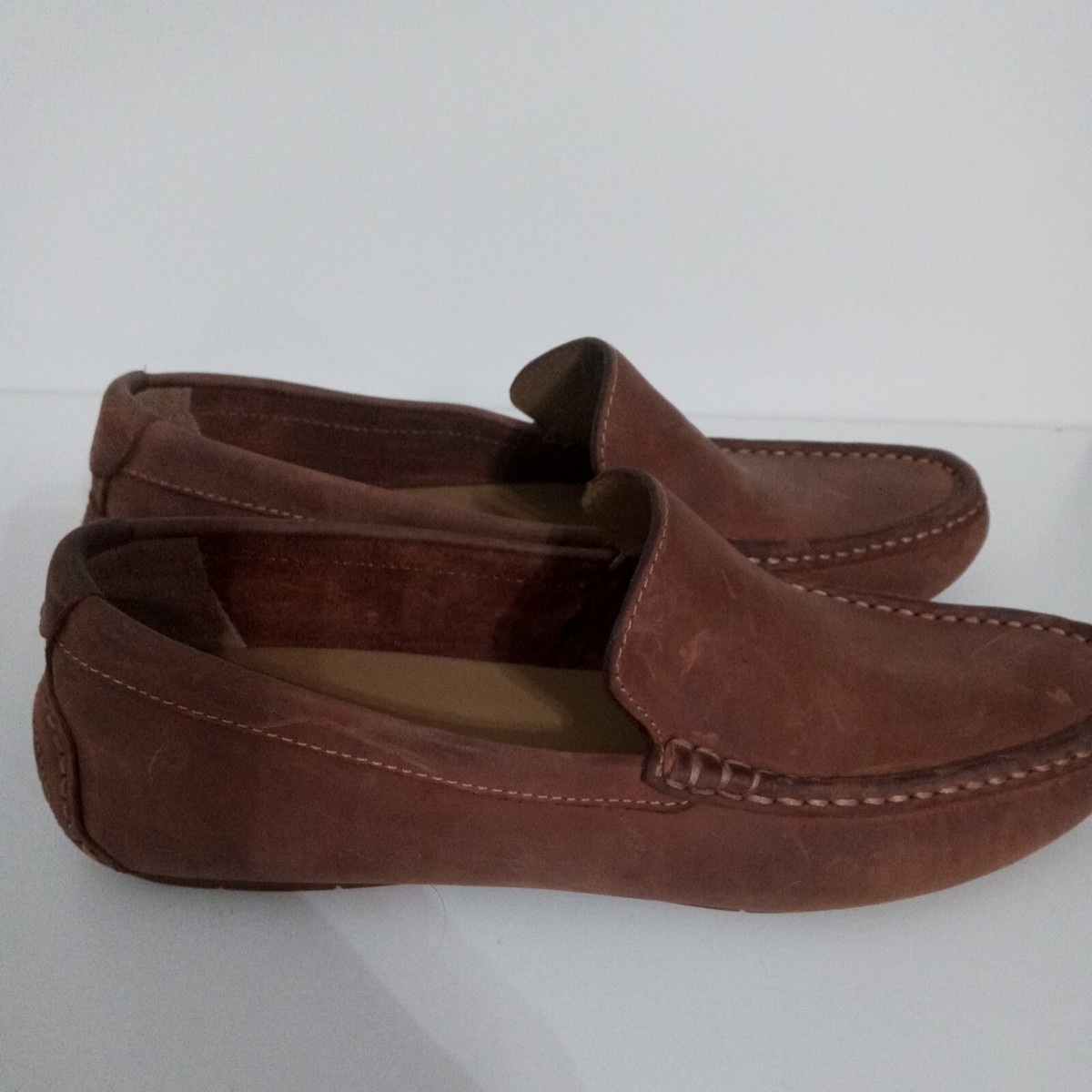 COLE HAAN MENS SOMERSET VENETIAN LOAFER OXFORD 7M - BROWN  display picture 2